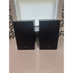Vintage Polk Audio R20 Speakers Black (Pair)